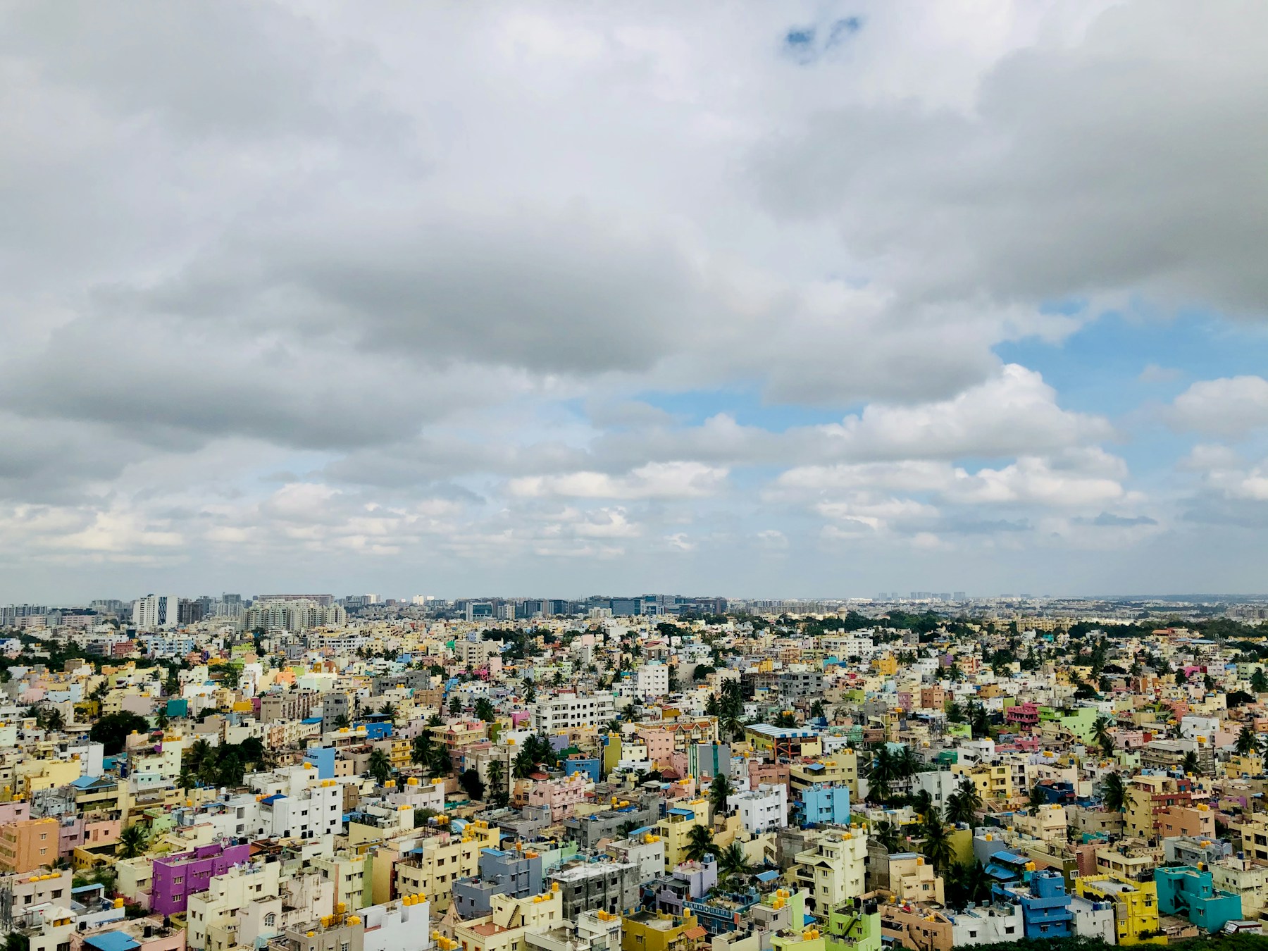 Bengaluru skyline photographed by Umang S